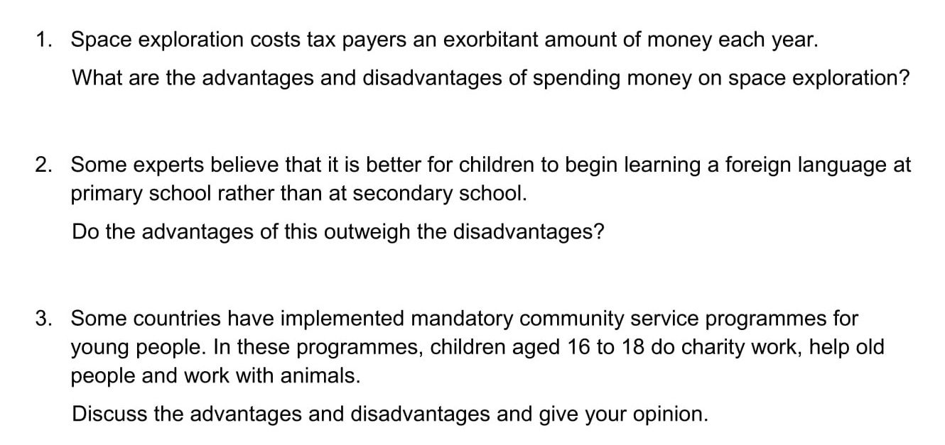 advantages and disadvantages essay jacky