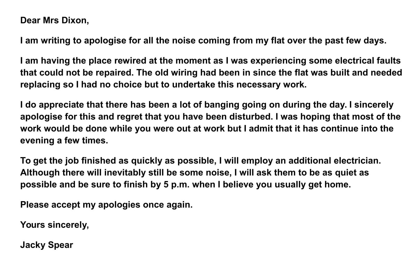 Apology Letter To A Friend from www.ieltsjacky.com