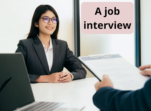 testimonials samples for job interview question